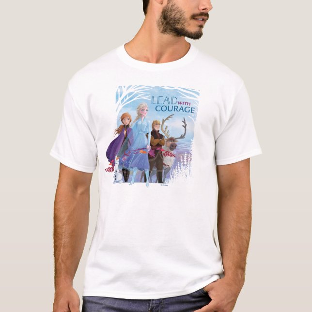 Frozen 2: Anna, Elsa, & Friends | Courage T-Shirt (Front)