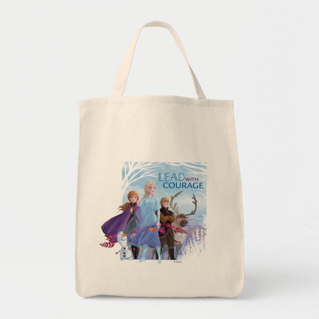 Frozen 2: Anna, Elsa, & Friends | Courage Tote Bag (Front)