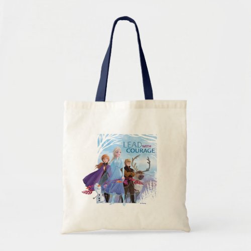 Frozen 2 Anna Elsa  Friends  Courage Tote Bag