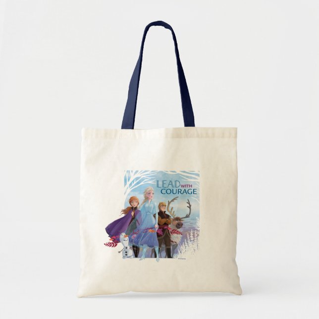 Frozen 2: Anna, Elsa, & Friends | Courage Tote Bag (Front)