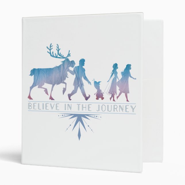 Frozen 2: Anna, Elsa & Friends | The Journey 3 Ring Binder (Front/Inside)