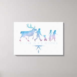 Frozen 2: Anna, Elsa & Friends   The Journey Canvas Print