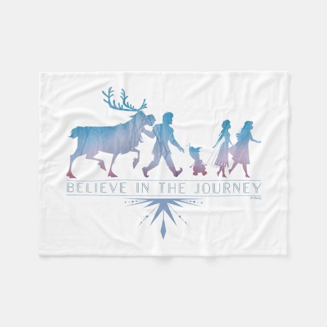Frozen 2: Anna, Elsa & Friends | The Journey Fleece Blanket (Front (Horizontal))