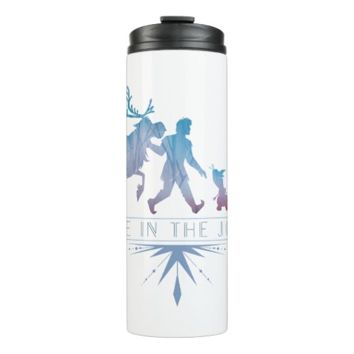 Frozen 2 Anna Elsa  Friends  The Journey Thermal Tumbler