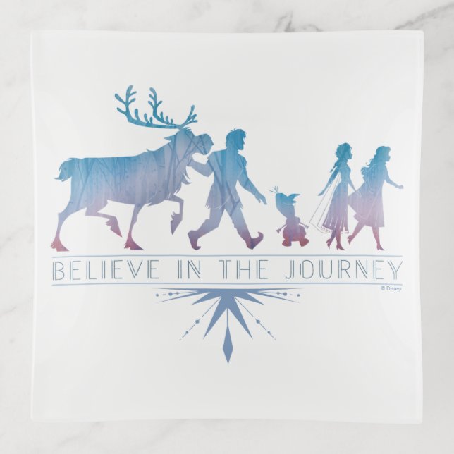 Frozen 2: Anna, Elsa & Friends | The Journey Trinket Tray (Front)