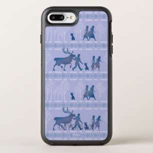 Frozen 2: Anna, Elsa, & Friends Winter Pattern OtterBox Symmetry iPhone 8 Plus/7 Plus Case