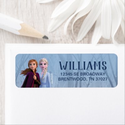 Frozen 2 - Anna &amp; Elsa Label