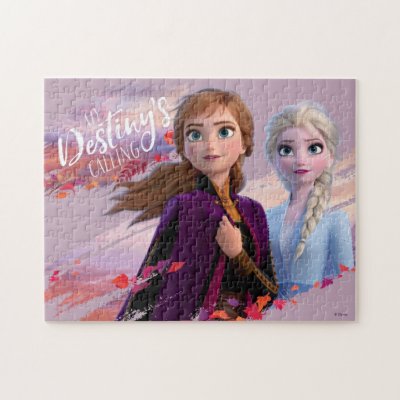 Frozen 2: Anna &amp; Elsa | My Destiny&#39;s Calling Jigsaw Puzzle