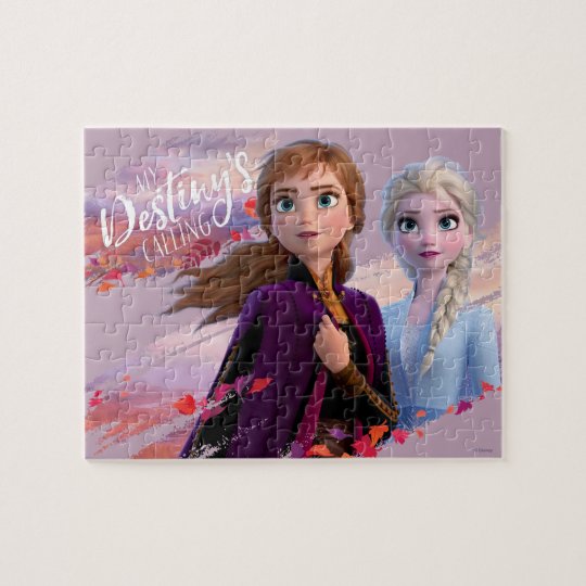 Frozen 2 Anna & Elsa My Destiny's Calling Jigsaw Puzzle
