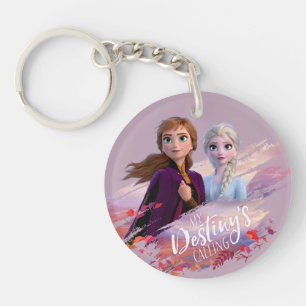 Frozen 2: Anna & Elsa My Destiny's Calling Keychain
