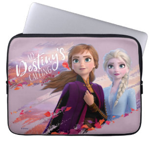 Frozen 2: Anna & Elsa My Destiny's Calling Laptop Sleeve