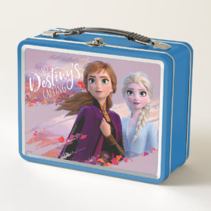 Frozen 2: Anna & Elsa My Destiny's Calling Metal Lunch Box