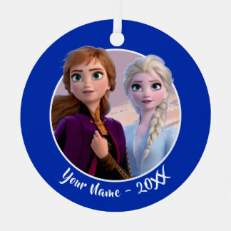 Frozen 2: Anna & Elsa | My Destiny's Calling Metal Ornament