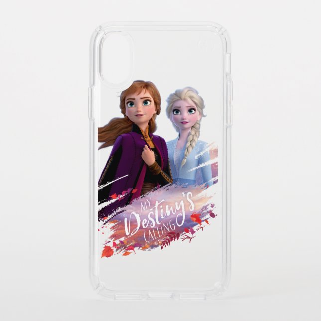Frozen 2: Anna & Elsa | My Destiny's Calling Speck iPhone XS Case (Front)