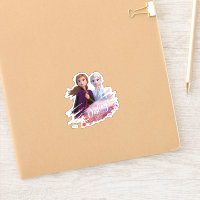 Frozen 2: Anna & Elsa, My Destiny's Calling Sticker, Zazzle