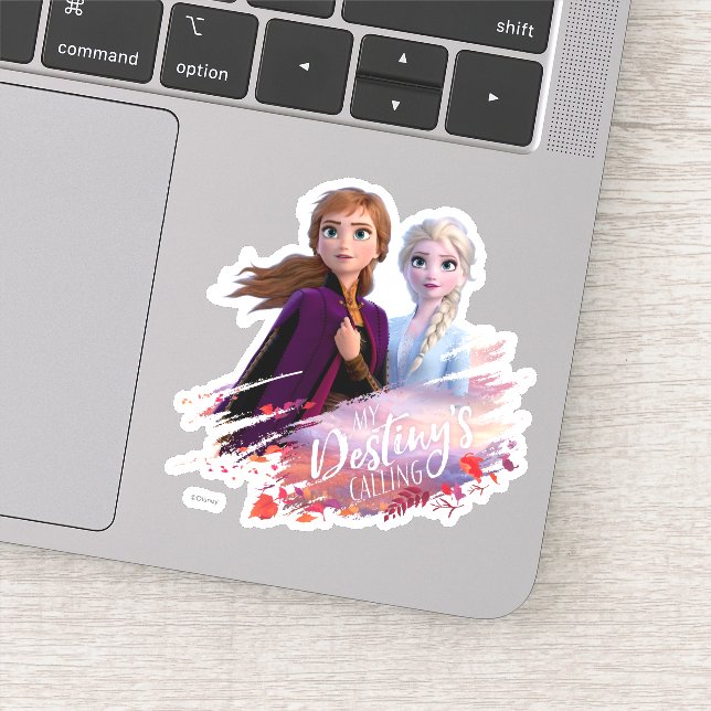Frozen 2: Anna & Elsa | My Destiny's Calling Sticker (Detail)