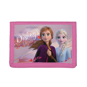Frozen 2: Anna & Elsa My Destiny's Calling Tri-fold Wallet
