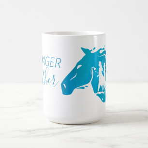 Frozen 2: Anna, Elsa, & Nokk Watercolor Graphic Coffee Mug