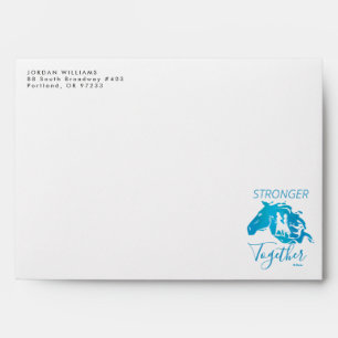 Frozen 2: Anna, Elsa, & Nokk Watercolor Graphic Envelope