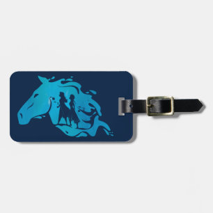 Frozen 2: Anna, Elsa, & Nokk Watercolor Graphic Luggage Tag
