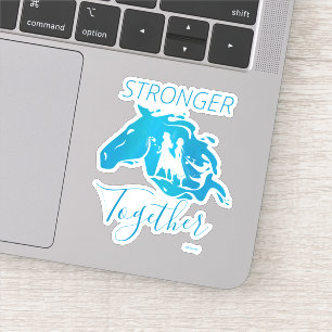 Frozen 2: Anna, Elsa, & Nokk Watercolor Graphic Sticker