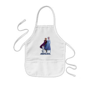 Frozen 2 Anna, Elsa & Olaf Kids' Apron