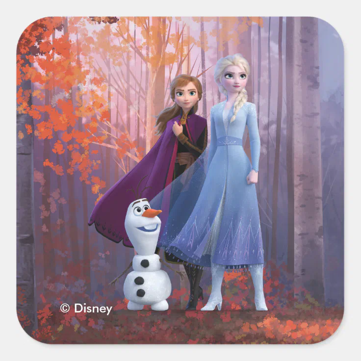 Olaf taut auf Die Eiskönigin Disney Sticker 131 