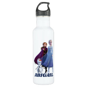 Frozen 2 Anna, Elsa & Olaf Stainless Steel Water Bottle