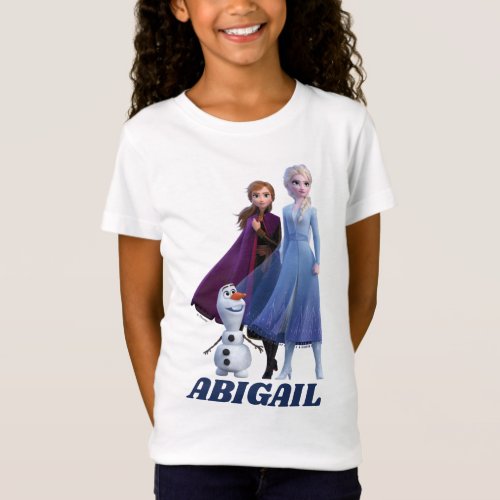 Frozen 2  Anna Elsa  Olaf T_Shirt