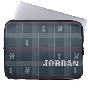 Frozen 2: Anna, Elsa, & Olaf Tartan Pattern Laptop Sleeve