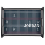 Frozen 2: Anna, Elsa, &amp; Olaf Tartan Pattern Serving Tray