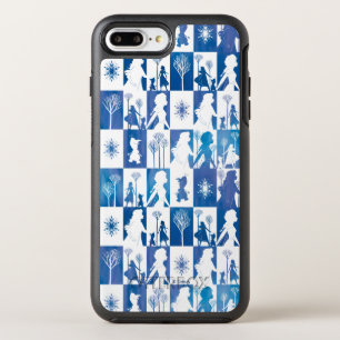 Frozen 2: Anna, Elsa, & Olaf Winter Tile Pattern OtterBox Symmetry iPhone 8 Plus/7 Plus Case