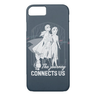Frozen 2: Anna & Elsa   The Journey Connects Us iPhone 8/7 Case