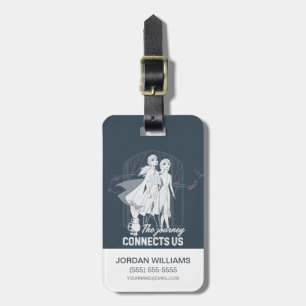 Frozen 2: Anna & Elsa The Journey Connects Us Luggage Tag