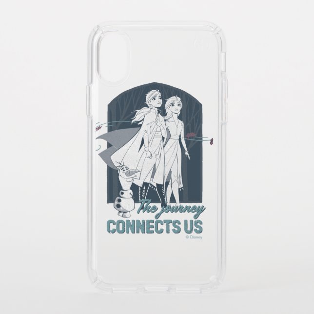 Frozen 2: Anna & Elsa | The Journey Connects Us Speck iPhone XS Case (Front)