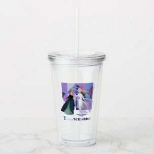 Frozen 2 Anna & Elsa - Together We're Strong Acrylic Tumbler