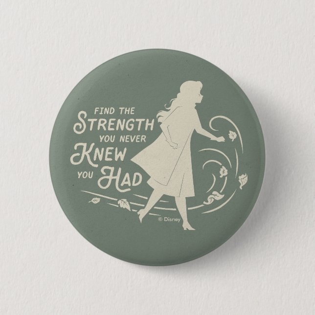 Frozen 2: Anna | Find The Strength Button (Front)