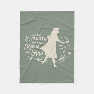Frozen 2: Anna | Find The Strength Fleece Blanket