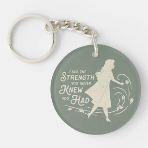 Frozen 2: Anna Find The Strength Keychain