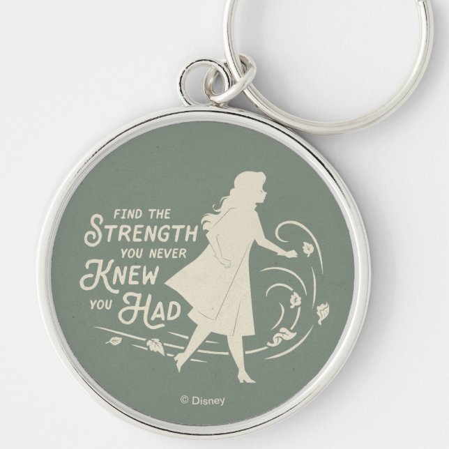 Frozen 2: Anna | Find The Strength Keychain (Front)