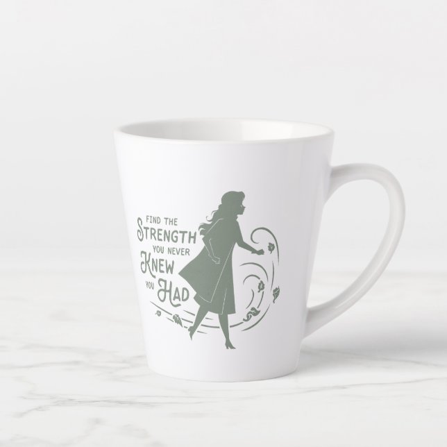 Frozen 2: Anna | Find The Strength Latte Mug (Right)