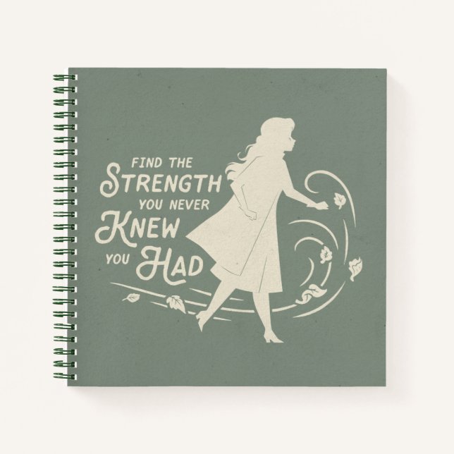 Frozen 2: Anna | Find The Strength Notebook (Front)