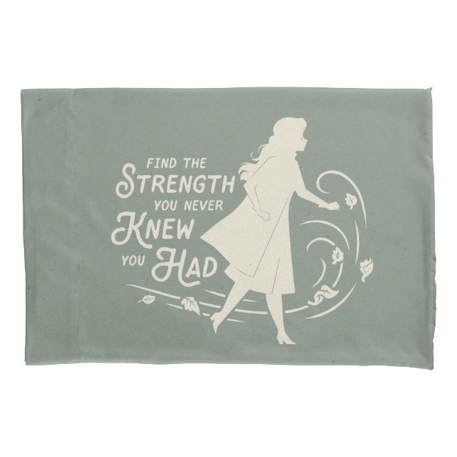 Frozen 2: Anna | Find The Strength Pillow Case (Front)