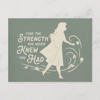 Frozen 2: Anna | Find The Strength Postcard