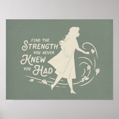 Frozen 2: Anna | Find The Strength Poster