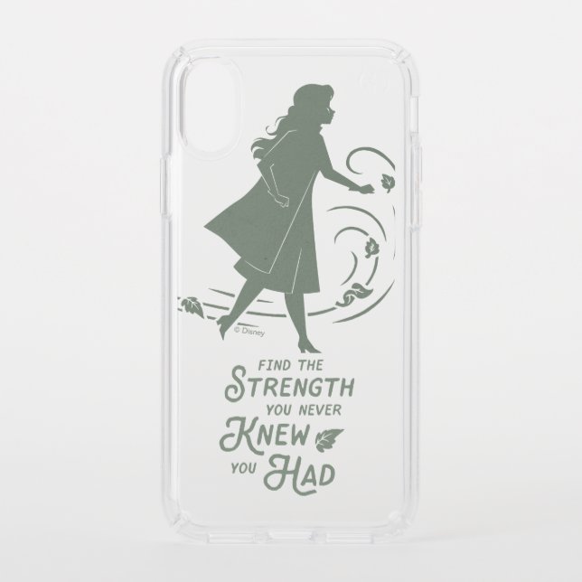 Frozen 2: Anna | Find The Strength Speck iPhone XS Case (Front)