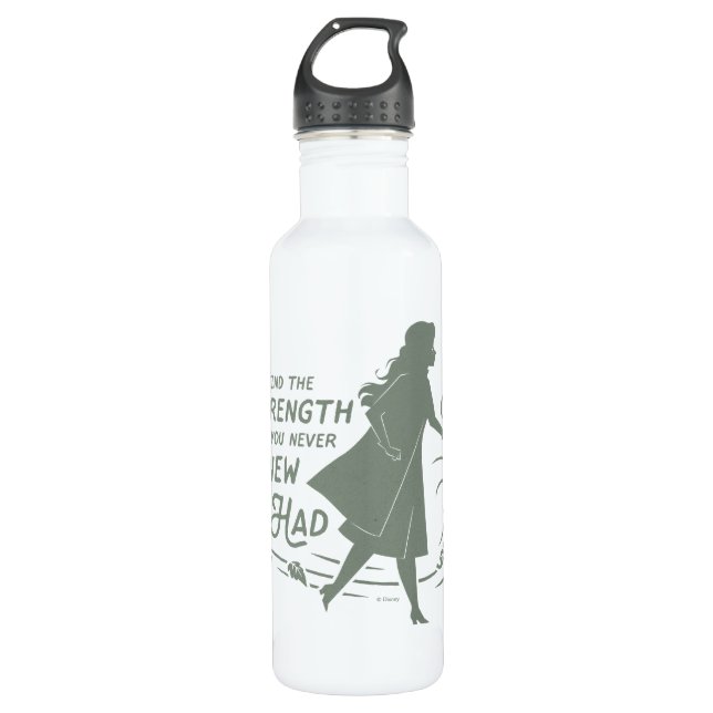 Frozen 2: Anna | Find The Strength Stainless Steel Water Bottle (Front)