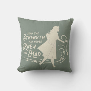 Frozen 2: Anna Find The Strength Throw Pillow