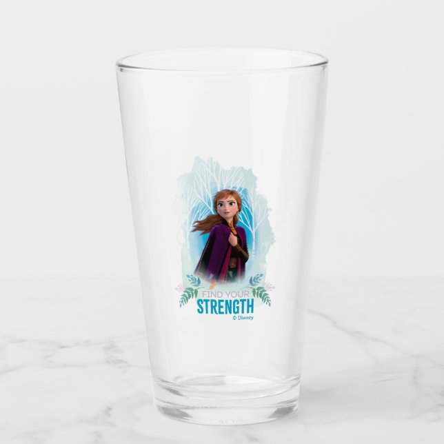 Frozen 2: Anna | Find Your Strength Glass (Front)