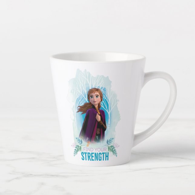 Frozen 2: Anna | Find Your Strength Latte Mug (Right)